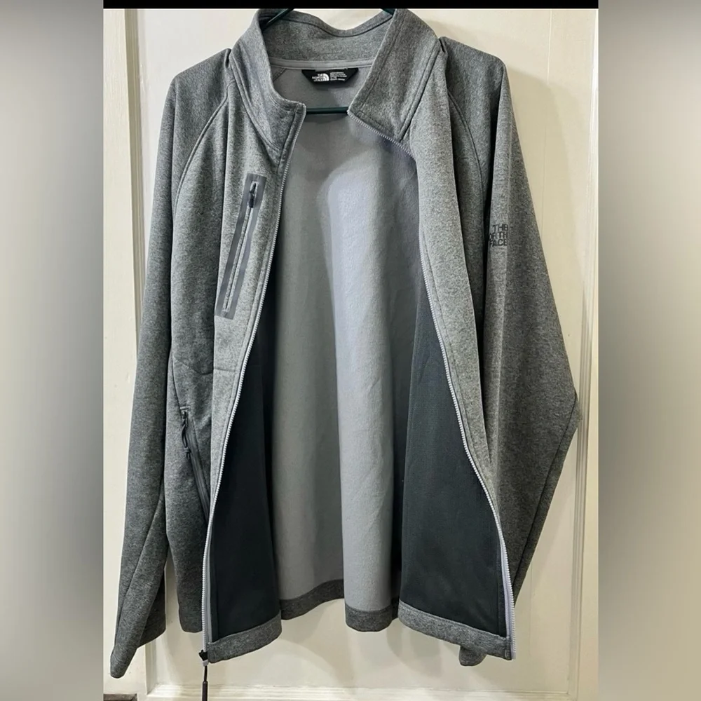 The North Face Charcoal Full-Zip Jacket